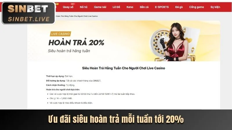 Khuyến mãi hoàn trả NK88 cho các trò chơi